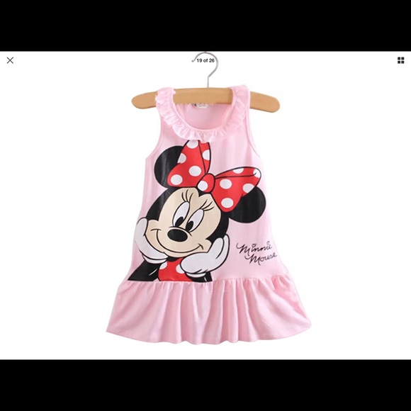 2for15 NWT Sweet little Minnie Mouse dress - Picture 3 of 4